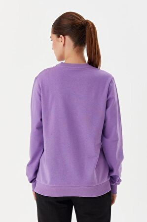 No Fear Kadın Sweatshirt Lila 72491