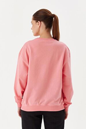 No Fear Kadın Sweatshirt Pembe 72500