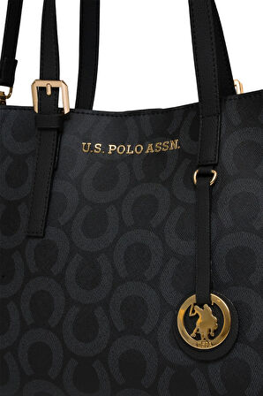 U.S. Polo Assn. Kadın Omuz Çantası Siyah US25163