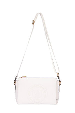 U.S. Polo Assn. Kadın Postacı Çantası Beyaz US25268