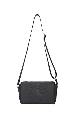 U.S. Polo Assn. Kadın Postacı Çantası Siyah US25268