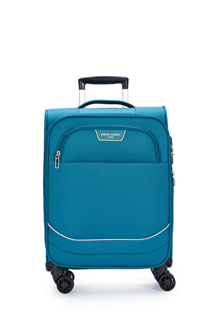 Pierre Cardin Ultra Light Kumaş Kabin Boy Valiz Petrol PC7050