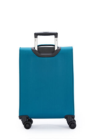 Pierre Cardin Ultra Light Kumaş Kabin Boy Valiz Petrol PC7050