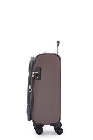 Pierre Cardin Ultra Light Kumaş Kabin Boy Valiz Antrasit PC7050