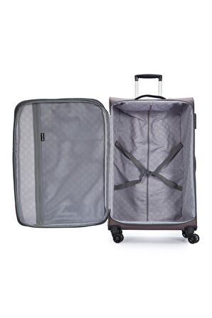 Pierre Cardin Ultra Light Kumaş Kabin Boy Valiz Antrasit PC7050