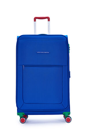 United Colors Of Benetton Ultra Light Kumaş Büyük Boy Valiz Sax BNT2800