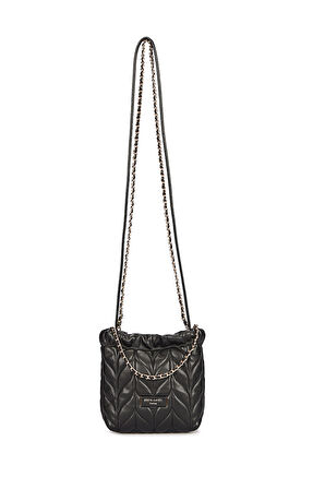 Pierre Cardin Kadın Çapraz Kapitone Çanta Siyah 05PC25Y10104