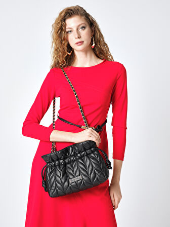 Pierre Cardin Kadın Kapitone Omuz Çantası 05PC25Y10105