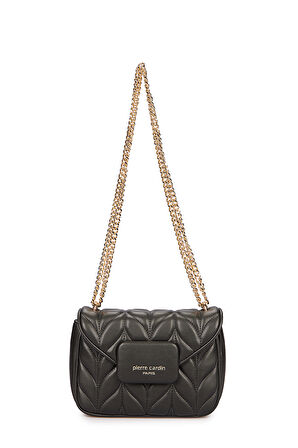 Pierre Cardin Kadın Çapraz Kapitone Çanta Siyah 05PC25Y10106