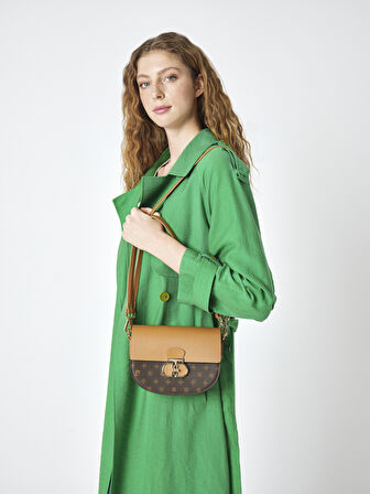 Pierre Cardin Kadın Çapraz Çanta Kahve 05PC25Y10304