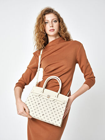 Pierre Cardin Kadın Omuz Çantası Bej 05PC25Y10318