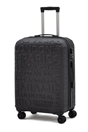 ÇÇS 5167 Ekstra Dayanıklı Orta Ve Büyük 2'li Valiz Seti