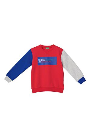 Unıted Colors Of Benetton Erkek Çocuk Sweatshirt BNT-B21350