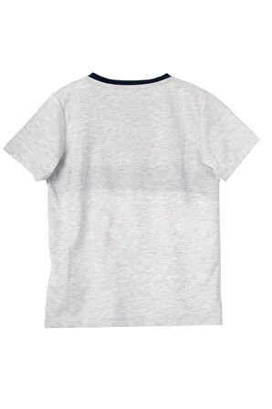 Erkek Çocuk T-Shirt - Gri Melanj | 6-7