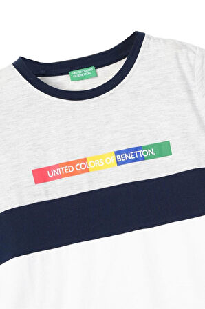 Erkek Çocuk T-Shirt - Gri Melanj | 6-7