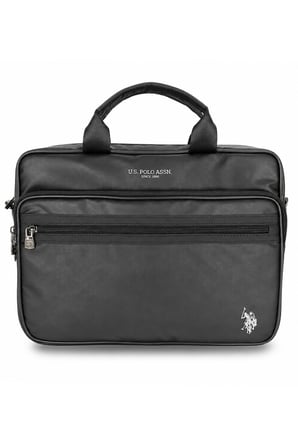 U.S. Polo Assn. Laptop Bölmeli Evrak Çantası 15.6 İnç Şık Tasarım Omuz Askılı Ofis Çantası PLEVR26037