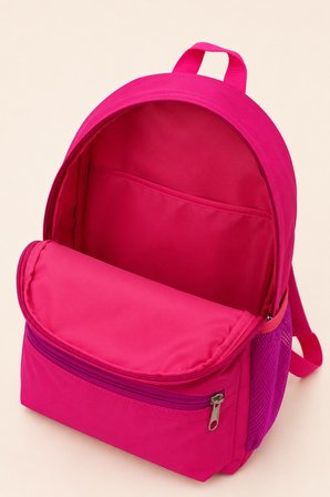 U.S. Polo Assn. Pembe Okul Sırt Çantası Günlük Seyahat Geniş Hacimli Çok Bölmeli Dayanıklı PLCAN26087