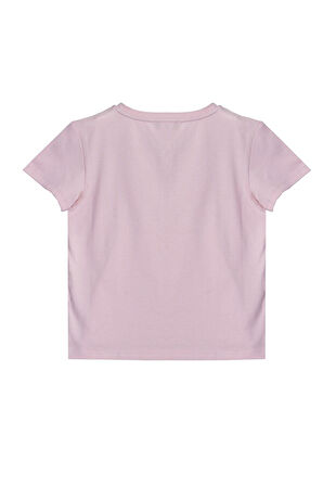 Kız Çocuk Bnt Logo T-Shirt - Pembe | 8-9