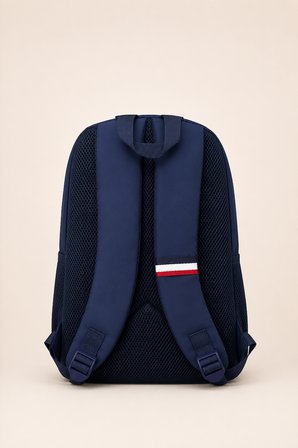 U.S. Polo Assn. Lacivert Unisex Okul Sırt Çantası Günlük Seyahat Laptop Bölmeli Su Geçirmez PLCAN26046