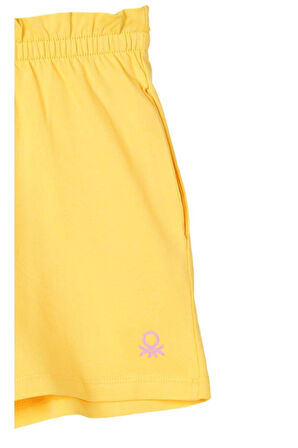 Kız Çocuk Şort - Sarı | 7-8