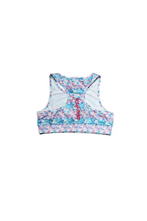 Benetton Kız Çocuk Turkuaz Bralet Atlet