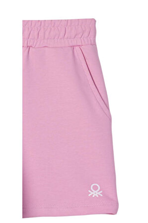 Kız Çocuk Şort - Pembe | 11-12