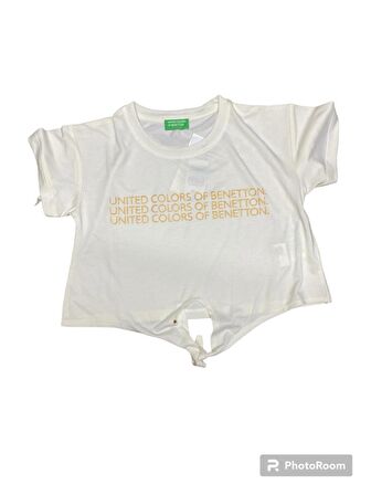 Benetton Kız Çocuk Tişört