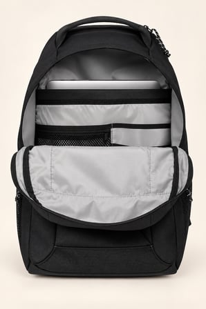 Eastpak Pro Cs Forest Siyah Sırt Çantası Laptop Bölmeli Suluk Cepli Çok Gözlü Büyük Boy 