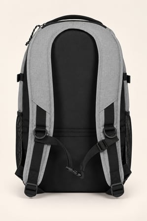 Eastpak Gri Laptop Bölmeli Sırt Çantası Çok Gözlü Geniş Hacimli Suluk Cepli Okul Günlük Seyahat Çantası