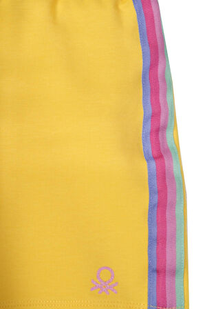 Kız Çocuk Şort - Sarı | 8-9