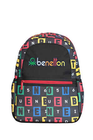 . Harf Baskılı Unisex Çocuk Sırt Çantası