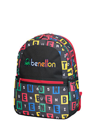 . Harf Baskılı Unisex Çocuk Sırt Çantası