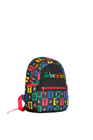. Harf Baskılı Unisex Çocuk Anaokul Çantası