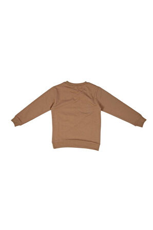 Erkek Çocuk No Fear Sweatshirt - Kahverengi | 10-11