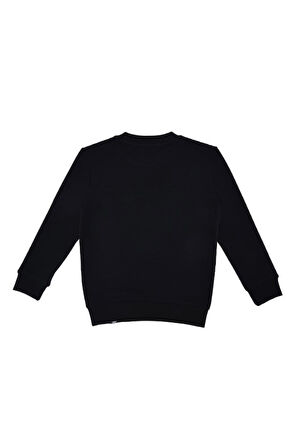 Erkek Çocuk No Fear Sweatshirt - Siyah | 8-9