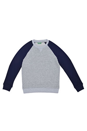 Erkek Çocuk Sweatshirt - Gri | 7-8