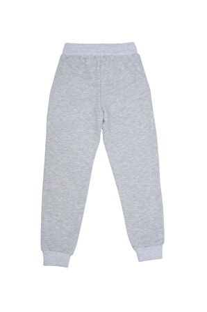 Erkek Çocuk Benetton Eşofman Altı - Gri Melanj | 10-11