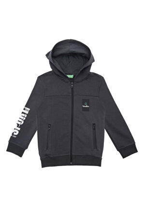 Erkek Çocuk Sweatshirt - Antrasit | 6-7