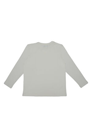 Erkek Çocuk T-Shirt - Ekru | 6-7
