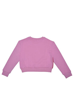 Kız Çocuk Sweatshirt - Pembe | 10-11