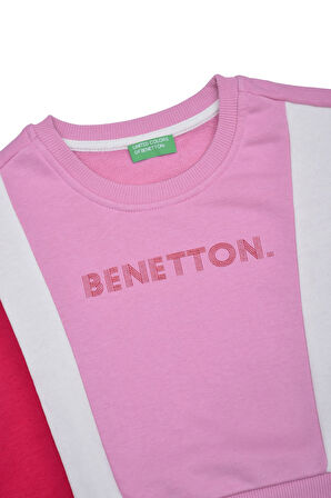 Kız Çocuk Sweatshirt - Pembe | 10-11