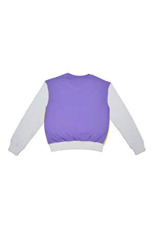 Kız Çocuk Sweatshirt - Beyaz | 8-9