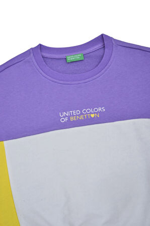 Kız Çocuk Sweatshirt - Beyaz | 8-9