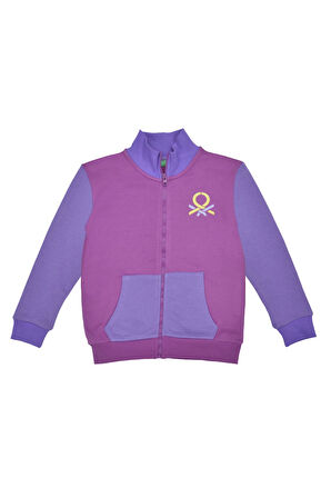Kız Çocuk Sweatshirt - Fuşya | 13-14