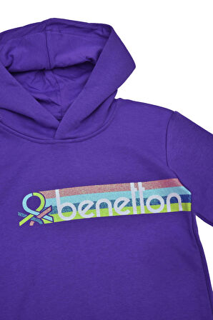 Kız Çocuk Sweatshirt - Mor | 4-5