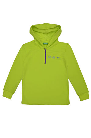 Kız Çocuk Sweatshirt - Yeşil | 11-12