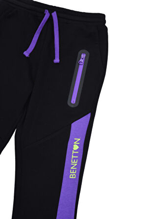 Kız Çocuk Eşofman Altı - Siyah | 8-9