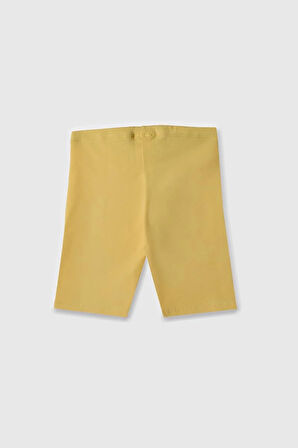 United Colors of Benetton Kız Çocuk Tayt Sarı BNT-G21761  