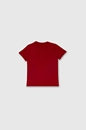 United Colors of Benetton Erkek Çocuk T shirt Kırmızı BNT-B21847
