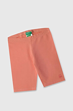 United Colors of Benetton Kız Çocuk Tayt K.Pudra BNT-G21761  